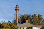 Sanibel Lighthouse from the beach Sanibel Light House