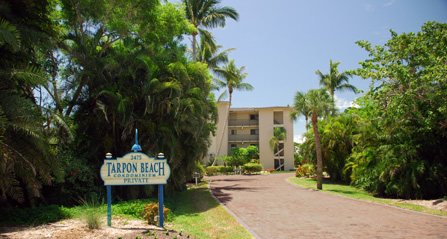 Tarpon Beach Condo Driveway Sanibel